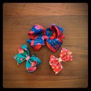 Set of 3 Matilda Jane Christmas Hairbows